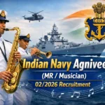 Indian Navy Agniveer MR/Musician 02/2026 Recruitment Notification Out – Apply Online department logo
