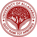 Allahabad University official department logo